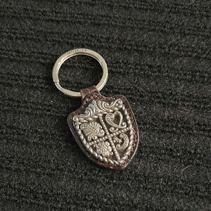Retired Brighton Silver and Brown Key Holder